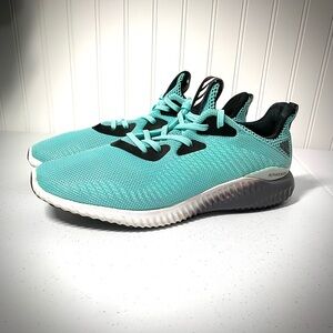 Adidas like New Teal and Black Athletic Shoes Women’s Size 10